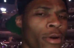 Russell Westbrook Gets Turnt at Taylor Swift Concert