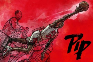 Scottie Pippen 'Super Sidekick' Illustration