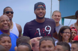 Carmelo Anthony Returns to Puerto Rico with Teammates