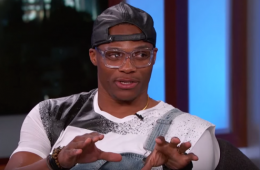 Russell Westbrook Was a Guest On Jimmy Kimmel