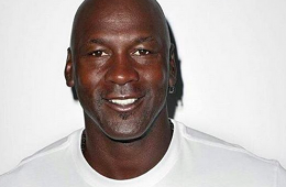 Michael Jordan Models Supreme x Air Jordan Tee