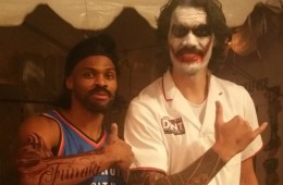 Russell Westbrook and Steven Adams for Your Halloween Entertainment