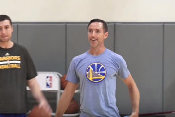 Steve Nash Works Out With Warriors