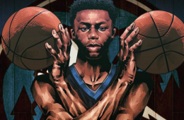 Andrew Wiggins 'Rising Wolf' Illustration