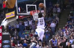 Andrew Wiggins, Wolves Win First Home Game