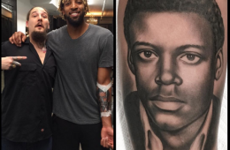 Derrick Williams Got a Giant Forearm Tattoo