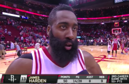 James Harden Drops 50 On Philly
