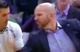 Jason Kidd Gets Tossed For Slapping Ball In Refs Hand