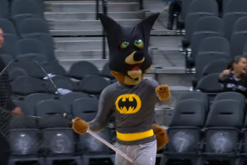 Batman Takes Out a Bat In San Antonio