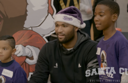 DeMarcus Cousins aka Santa Cuz Takes 200 Kids Shopping