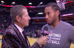 Kawhi Leonard Hits Seven Three In Memphis