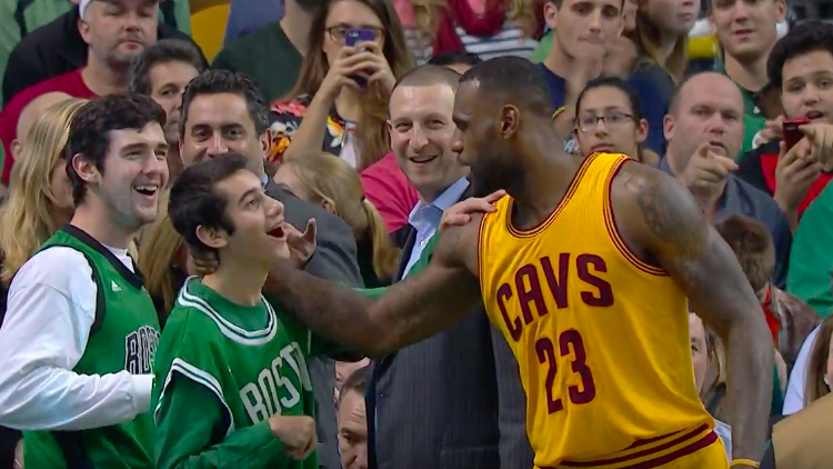LeBron James Honors Special Olympian
