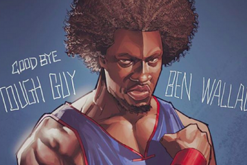 Ben Wallace Motor City Legend Illustration