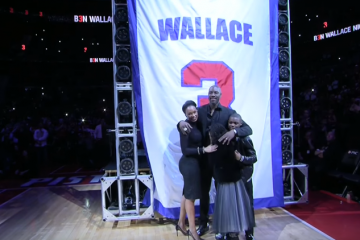 Detroit Pistons Retire the Jersey of Ben Wallace