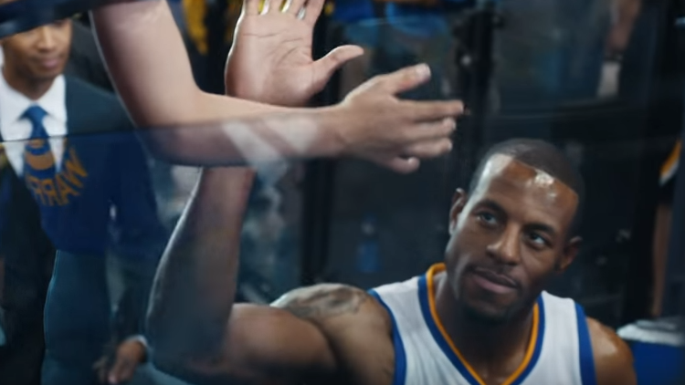 Andre Iguodala Stars In NBA 'Hands' Commercial