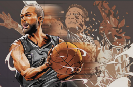 Tony Parker Speed Demon Illustration