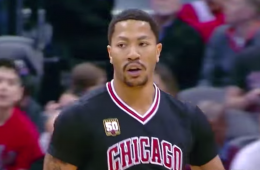 Derrick Rose Has Near Triple-Double In Denver