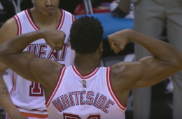 Hassan Whiteside Records Second 20-20 Game of Career