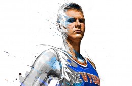 Kristaps Porzingis Living Color Painting