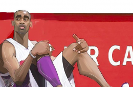 Vince Carter aka Air Canada Illustration