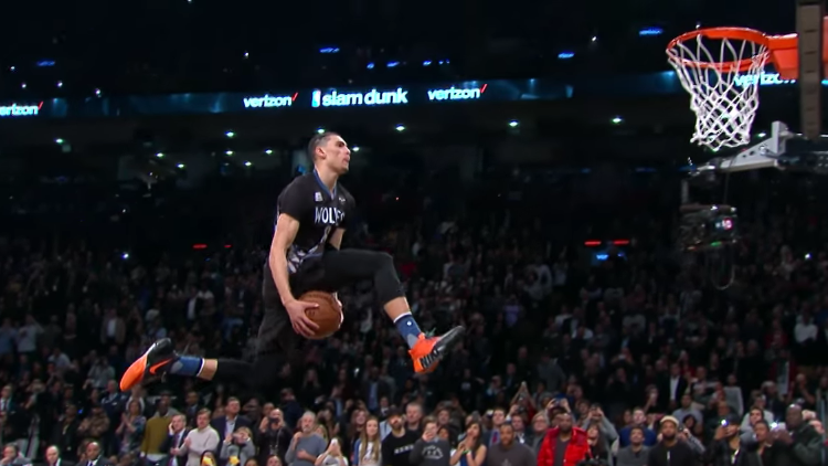 zach levine dunk contest