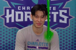 Jeremy Lin Gets Slimed For 90's Nickelodeon Night