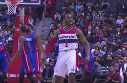 John Wall, Wizards Crush Detroit