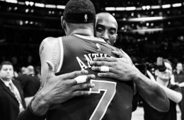 Kobe Bryant Battles Carmelo Anthony For Last Time