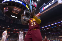 LeBron James Scores 27 In LA Blowout