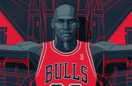 Michael Jordan F-23 Illustration