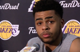 Nick Young and D'Angelo Russell Press Conference