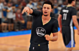 Stephen Curry Game Winning Shot vs OKC NBA 2K16 Style