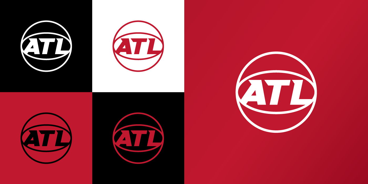 Atlanta Hawks Identity Concept