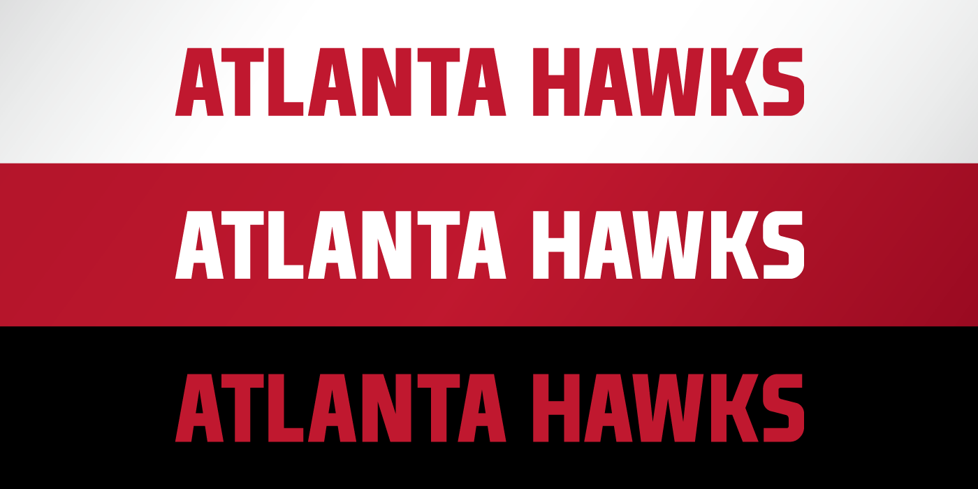 Atlanta Hawks Identity Concept