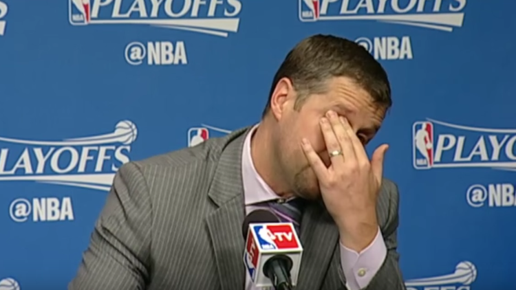 Coach Dave Joerger Cries After Grizzlies Get Eliminated