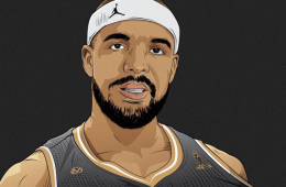 Drake x Toronto Raptors Views Illustration