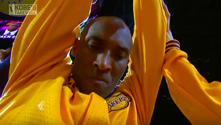 Lakers Introduce Kobe Bryant One Last Time