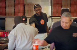 LeBron James, Undercover Pizza Master In Training