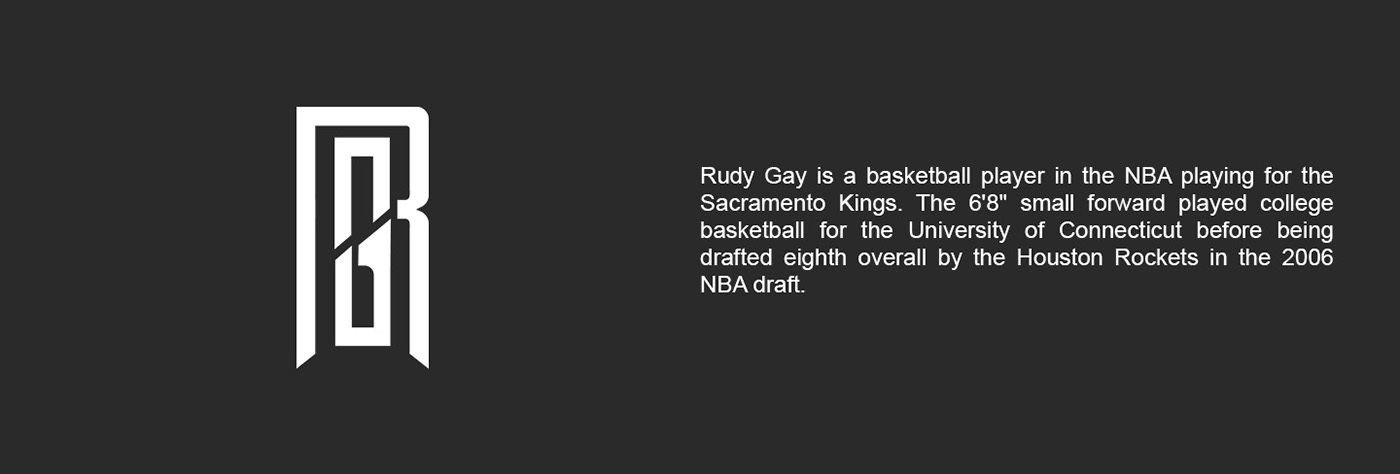 Rudy Gay Branding Identity Concept