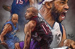 Vince Carter Forever Illustration