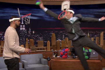 Drake vs Jimmy Fallon In Faceketball