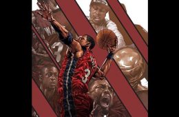 Dwyane Wade Defender of Miami Illustration