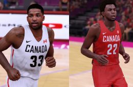 Team Canada NBA 2K16 Uniforms