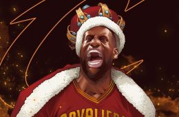LeBron James Wrath of the King Illustration