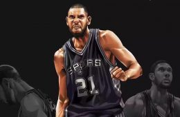 Tim Duncan Goodbye Illustration