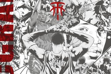 Tracy McGrady x T-Mac 5 RED Illustration