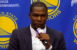 Warriors Introduce Kevin Durant