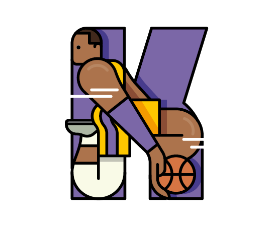 Kobe Bryant Tribute Typography 