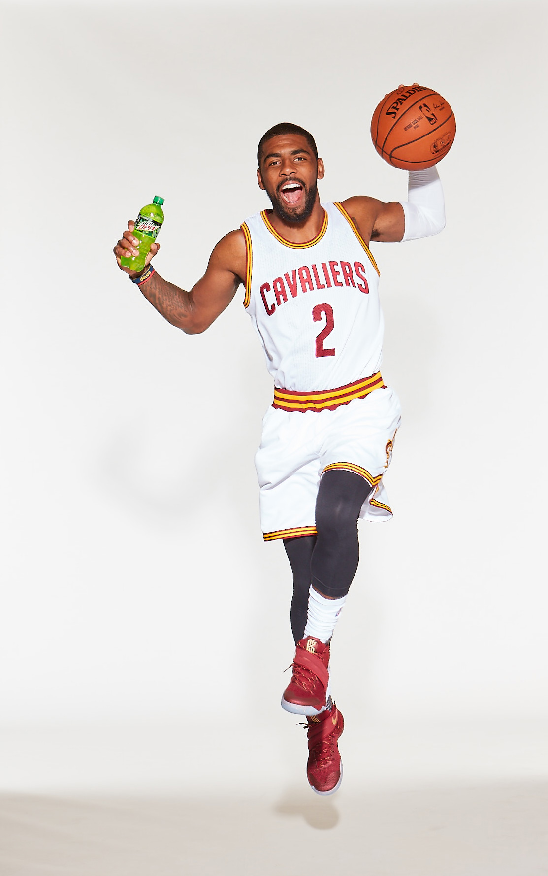 Kyrie Irving Joins Russell Westbrook On Team Mtn Dew