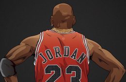Michael Jordan Six Rings x Two Chains Illustration